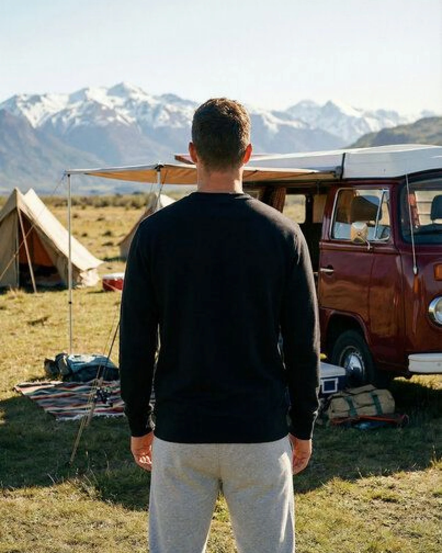 THE FACE OF ELEMENTS ELEMENT - REGULAR FIT SWEATSHIRT AUS 100% BIO-BAUMWOLLE – Ansicht 2