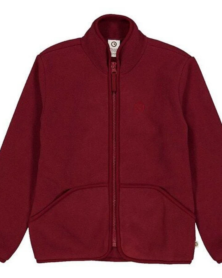 Fred's World by Green Cotton "Green Cotton" Fleecejacke weinrot
