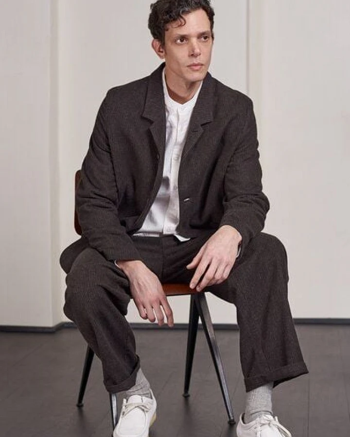 About Companions Herren Blazer "Elmar" Eco Flannel Bio Baumwolle