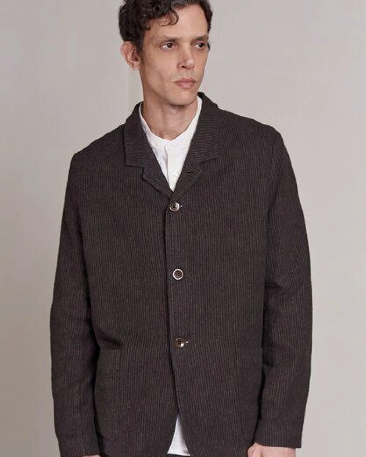 About Companions Herren Blazer "Elmar" Eco Flannel Bio Baumwolle – Ansicht 2