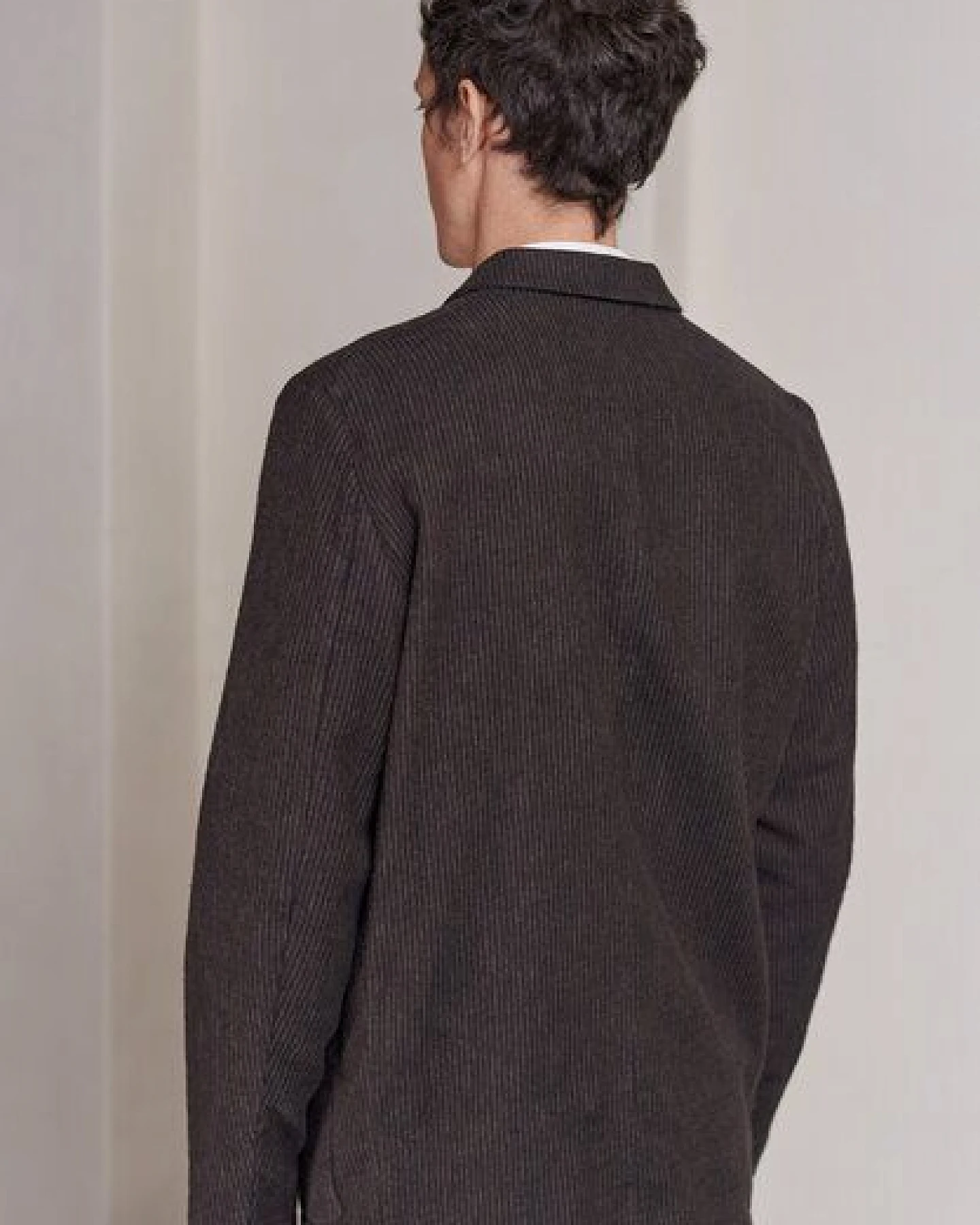 About Companions Herren Blazer "Elmar" Eco Flannel Bio Baumwolle – Ansicht 3