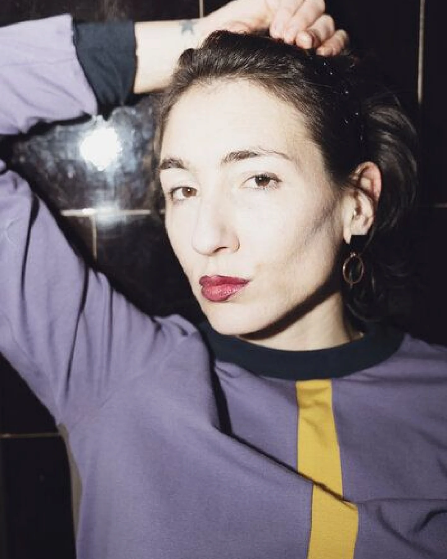 ein garten Studios Colorblock Shirt aus Bio-Baumwolle und Tencel – Ansicht 3