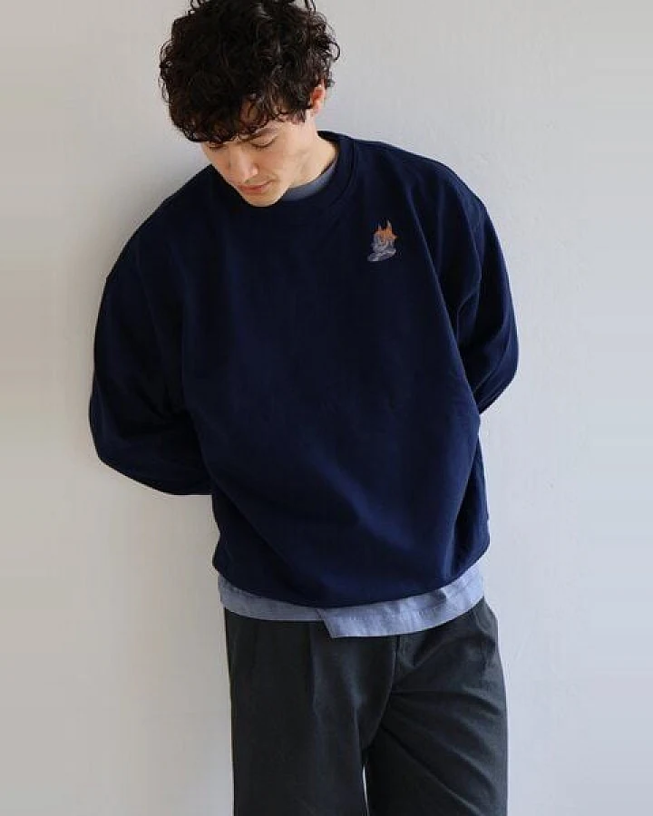 Kultgut Biofair- ESSENTIALS CREW Sweatshirt / retro music