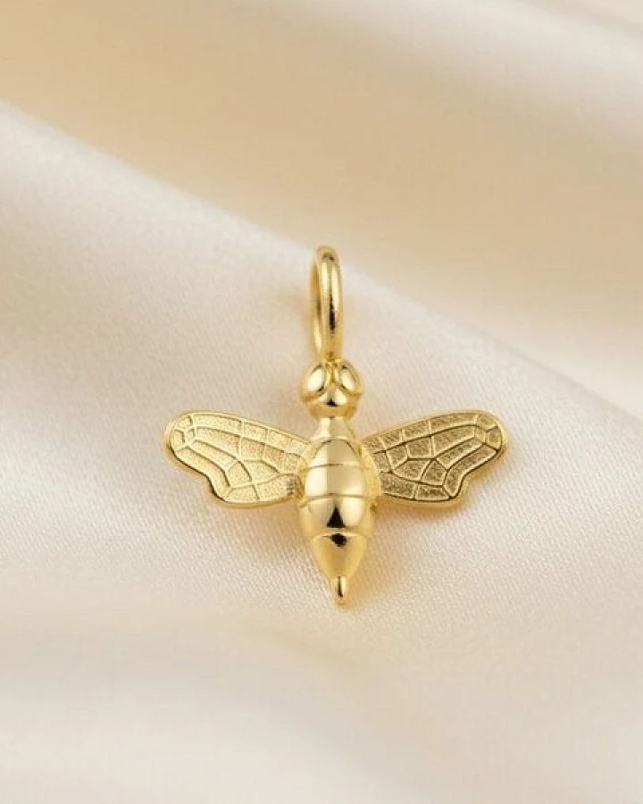 MOANINA Kette Miela Biene • 8k Echtgold