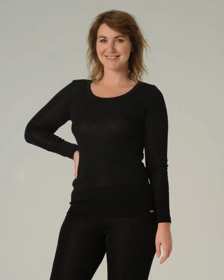 comazo|earth Merinowolle-Seide Shirt, GOTS zertifiziert