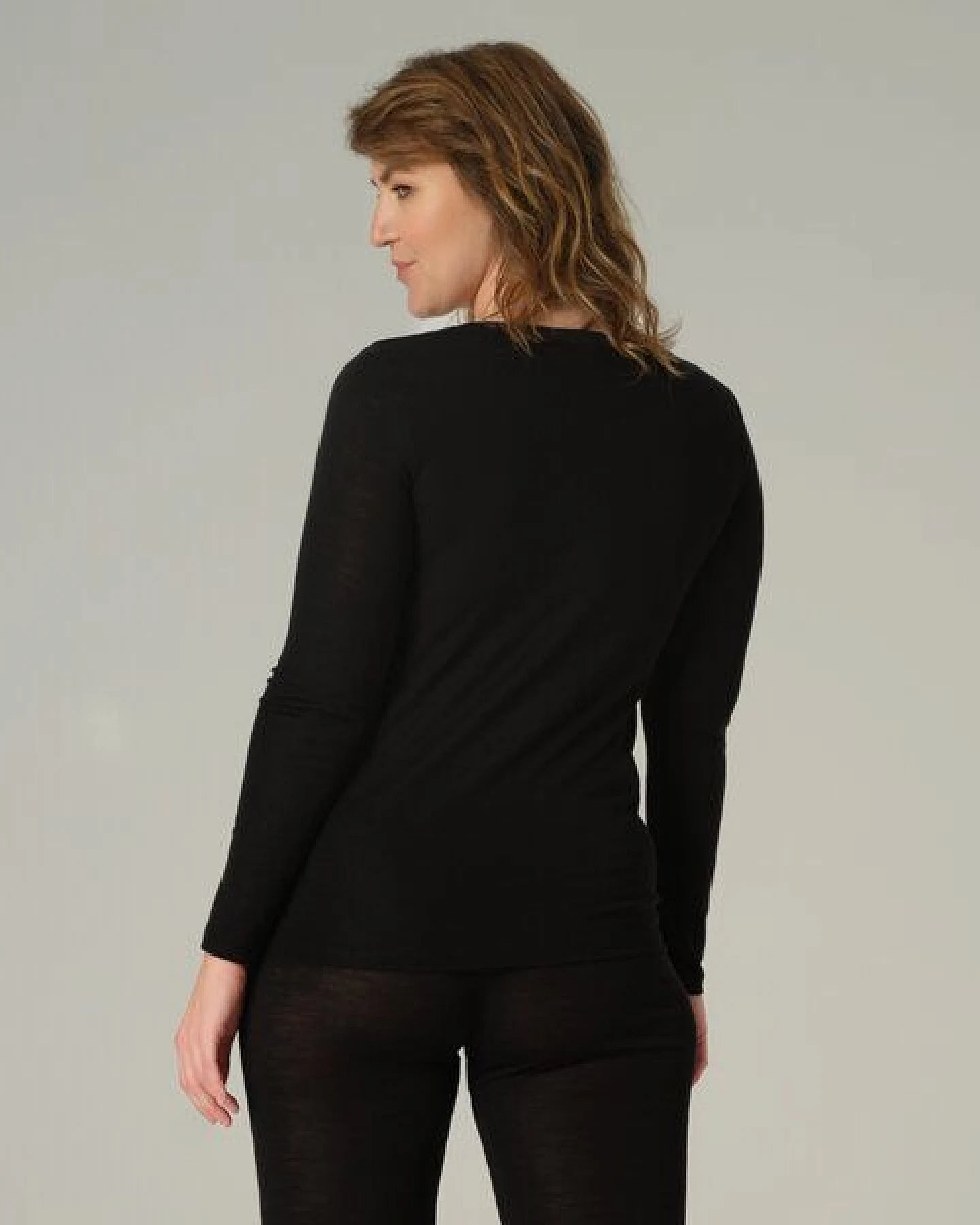 comazo|earth Merinowolle-Seide Shirt, GOTS zertifiziert – Ansicht 3