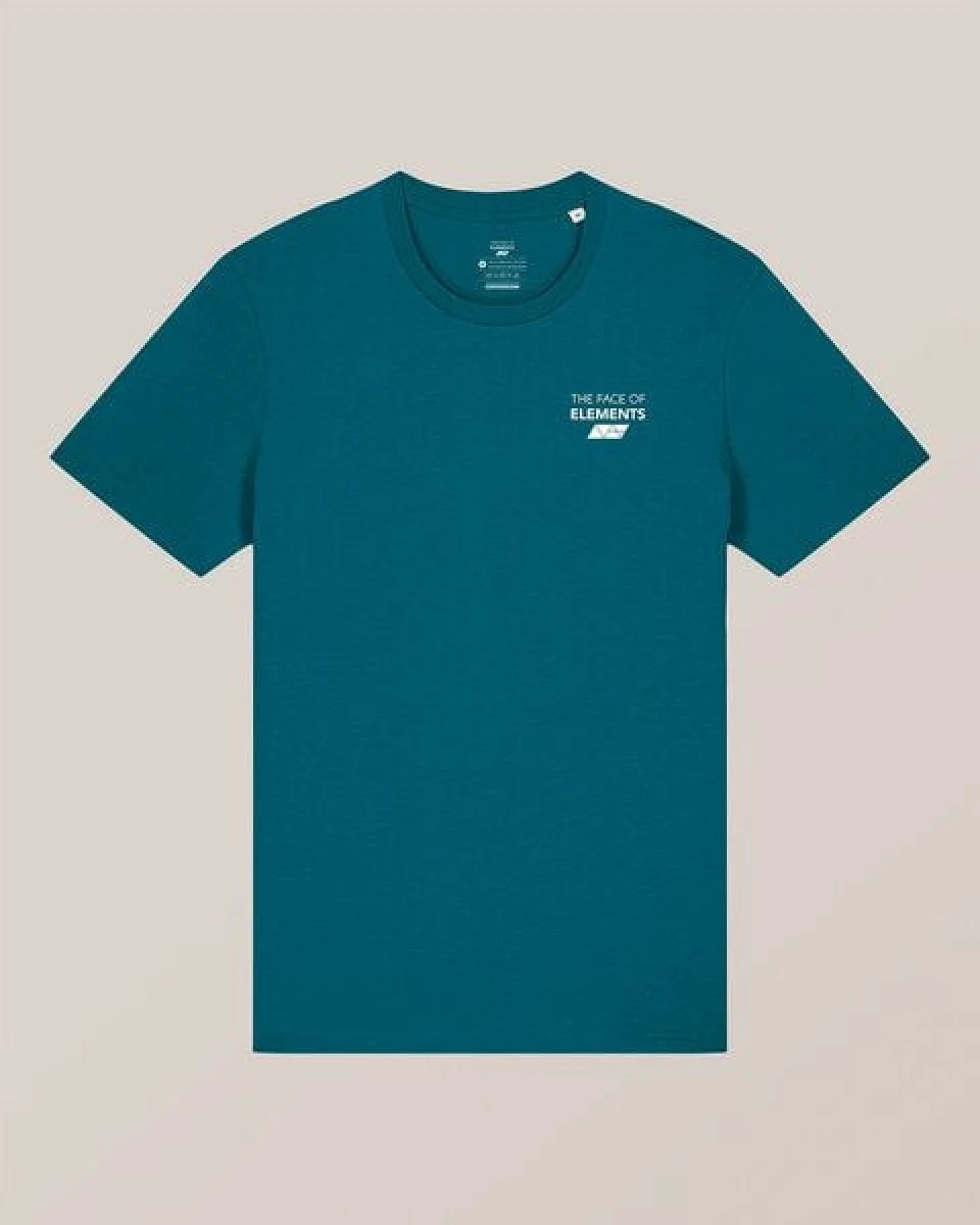 THE FACE OF ELEMENTS AIRY - REGULAR FIT T-SHIRT AUS 100% BIO-BAUMWOLLE – Ansicht 4