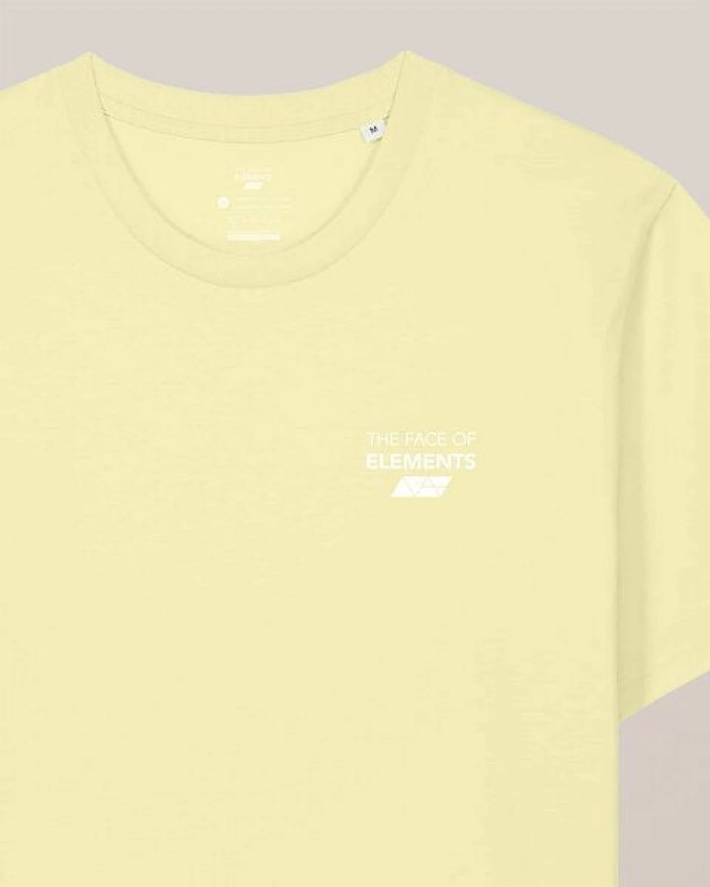 THE FACE OF ELEMENTS AIRY - REGULAR FIT T-SHIRT AUS 100% BIO-BAUMWOLLE – Ansicht 4