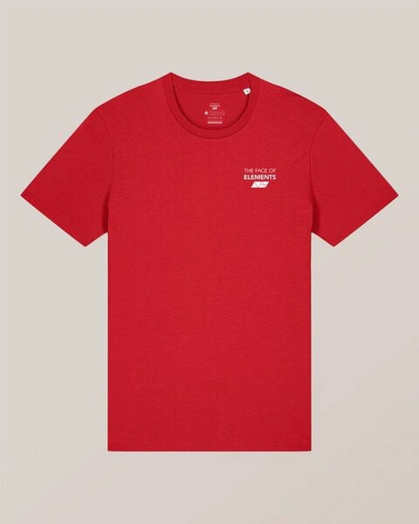 THE FACE OF ELEMENTS AIRY - REGULAR FIT T-SHIRT AUS 100% BIO-BAUMWOLLE – Ansicht 4