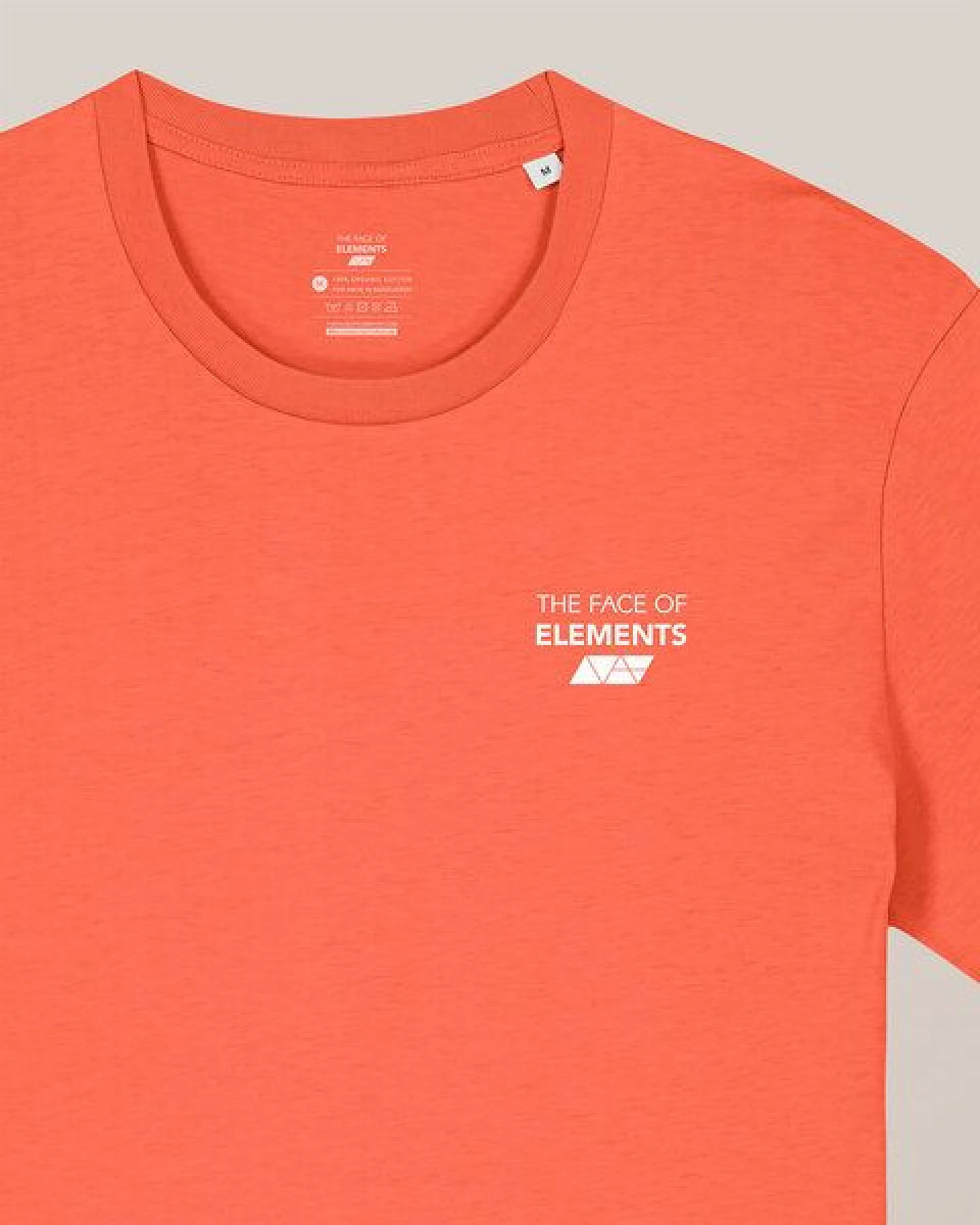 THE FACE OF ELEMENTS AIRY - REGULAR FIT T-SHIRT AUS 100% BIO-BAUMWOLLE – Ansicht 3