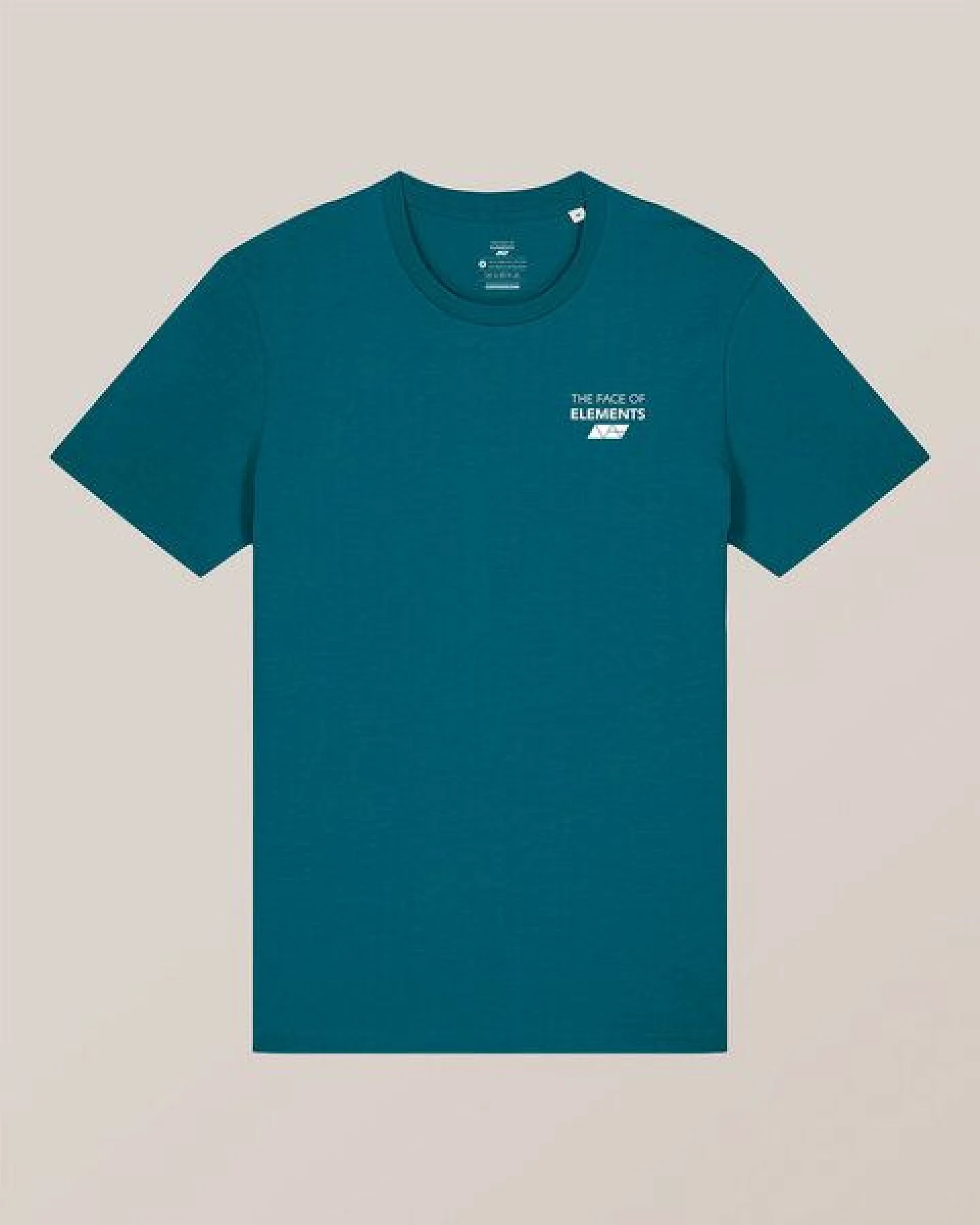 THE FACE OF ELEMENTS AIRY - REGULAR FIT T-SHIRT AUS 100% BIO-BAUMWOLLE – Ansicht 4