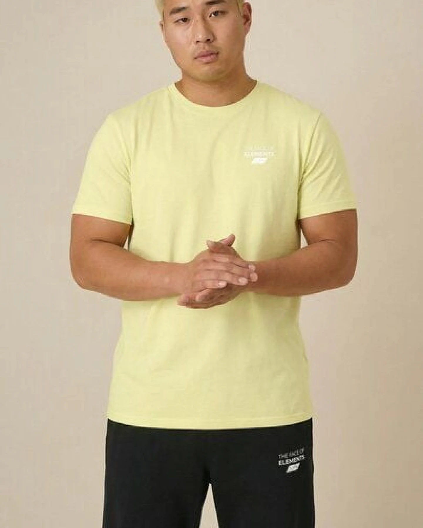 THE FACE OF ELEMENTS AIRY - REGULAR FIT T-SHIRT AUS 100% BIO-BAUMWOLLE – Ansicht 3