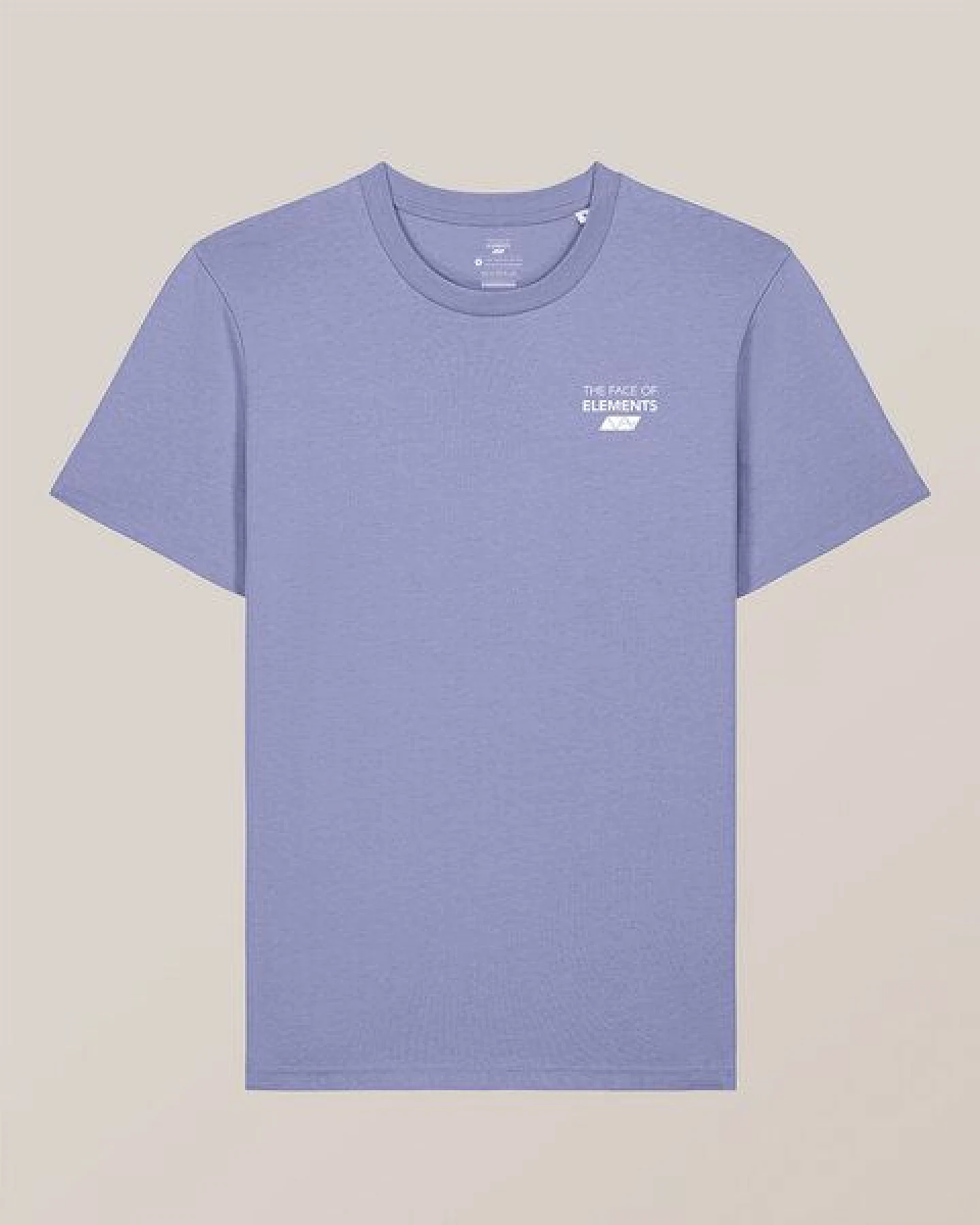 THE FACE OF ELEMENTS AIRY - REGULAR FIT T-SHIRT AUS 100% BIO-BAUMWOLLE – Ansicht 4