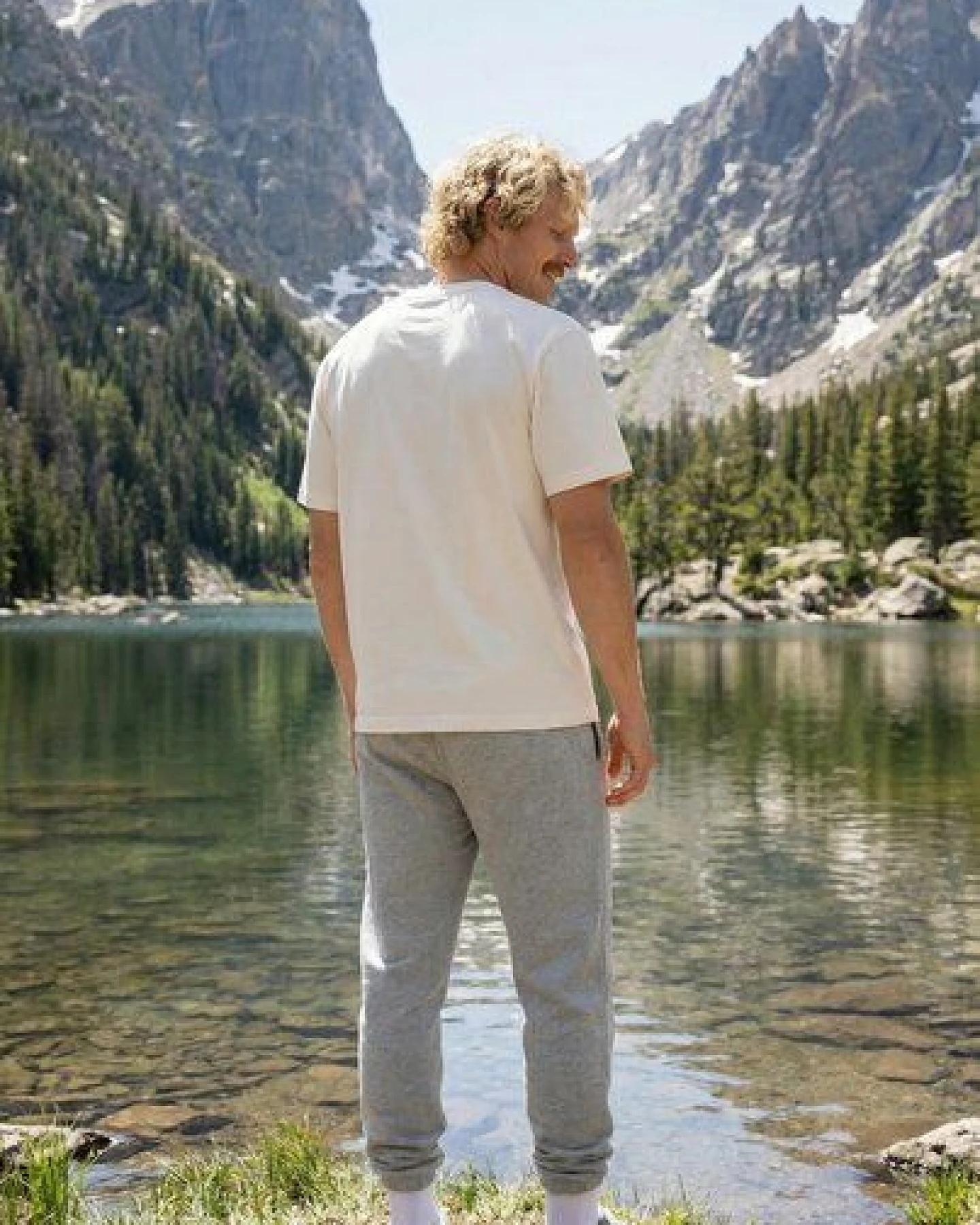 THE FACE OF ELEMENTS ESSENTIAL - RELAXED FIT T-SHIRT AUS 100% BIO-BAUMWOLLE – Ansicht 2