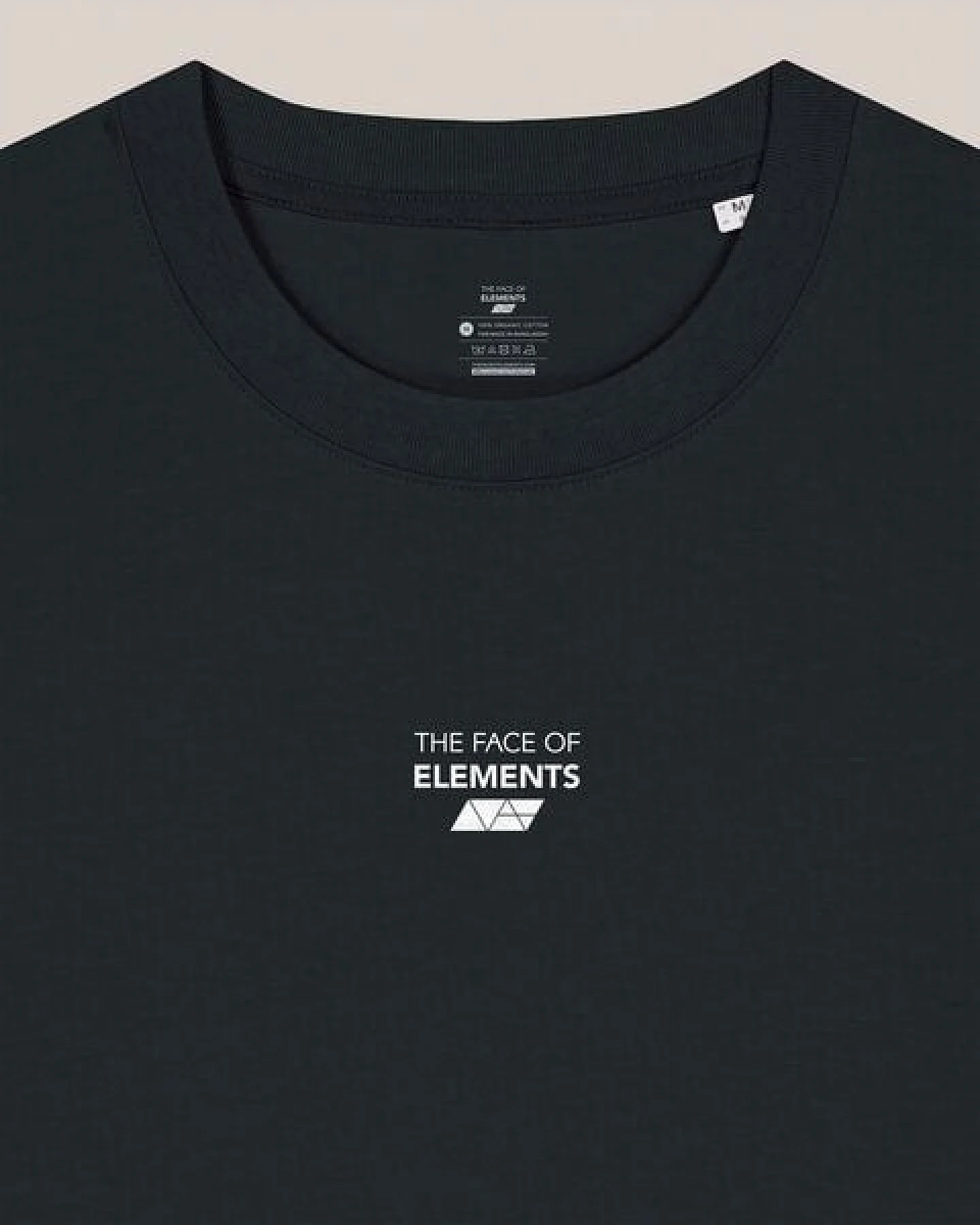 THE FACE OF ELEMENTS ESSENTIAL - RELAXED FIT T-SHIRT AUS 100% BIO-BAUMWOLLE – Ansicht 4