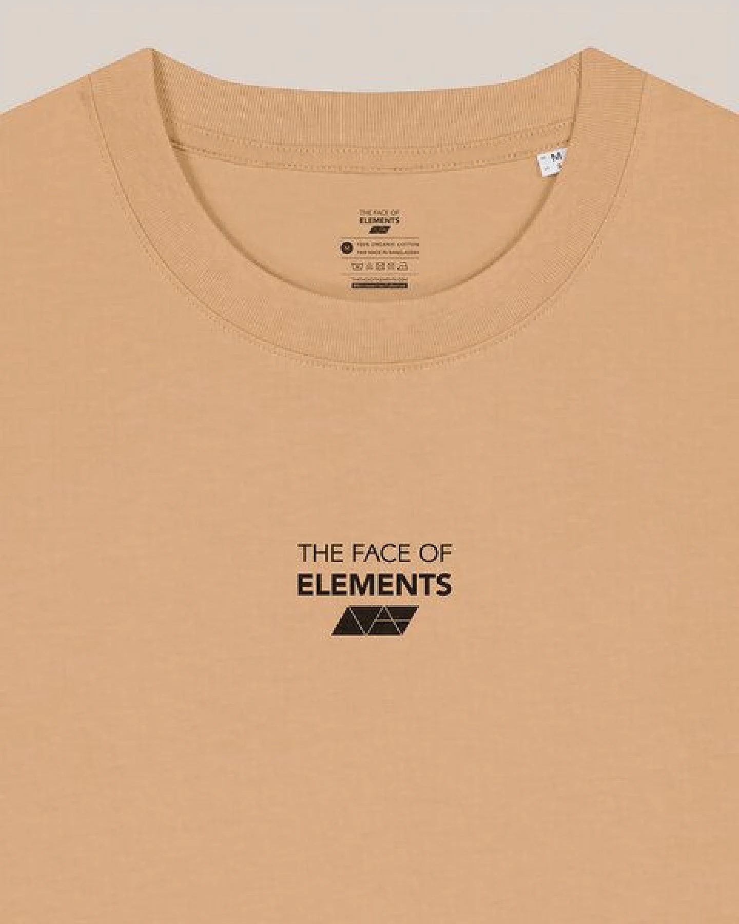 THE FACE OF ELEMENTS ESSENTIAL - RELAXED FIT T-SHIRT AUS 100% BIO-BAUMWOLLE – Ansicht 4