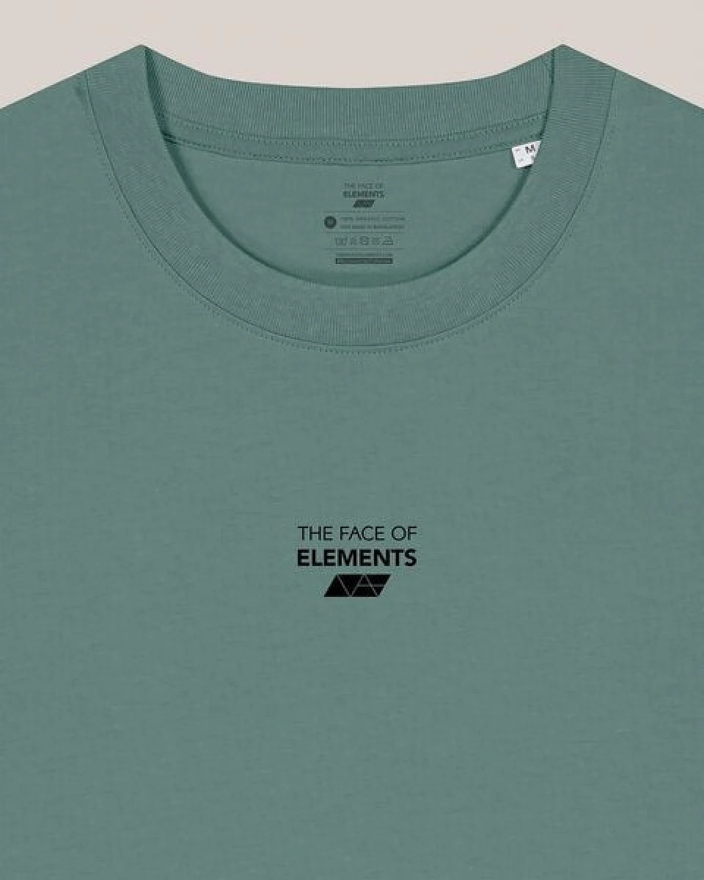 THE FACE OF ELEMENTS ESSENTIAL - RELAXED FIT T-SHIRT AUS 100% BIO-BAUMWOLLE – Ansicht 4