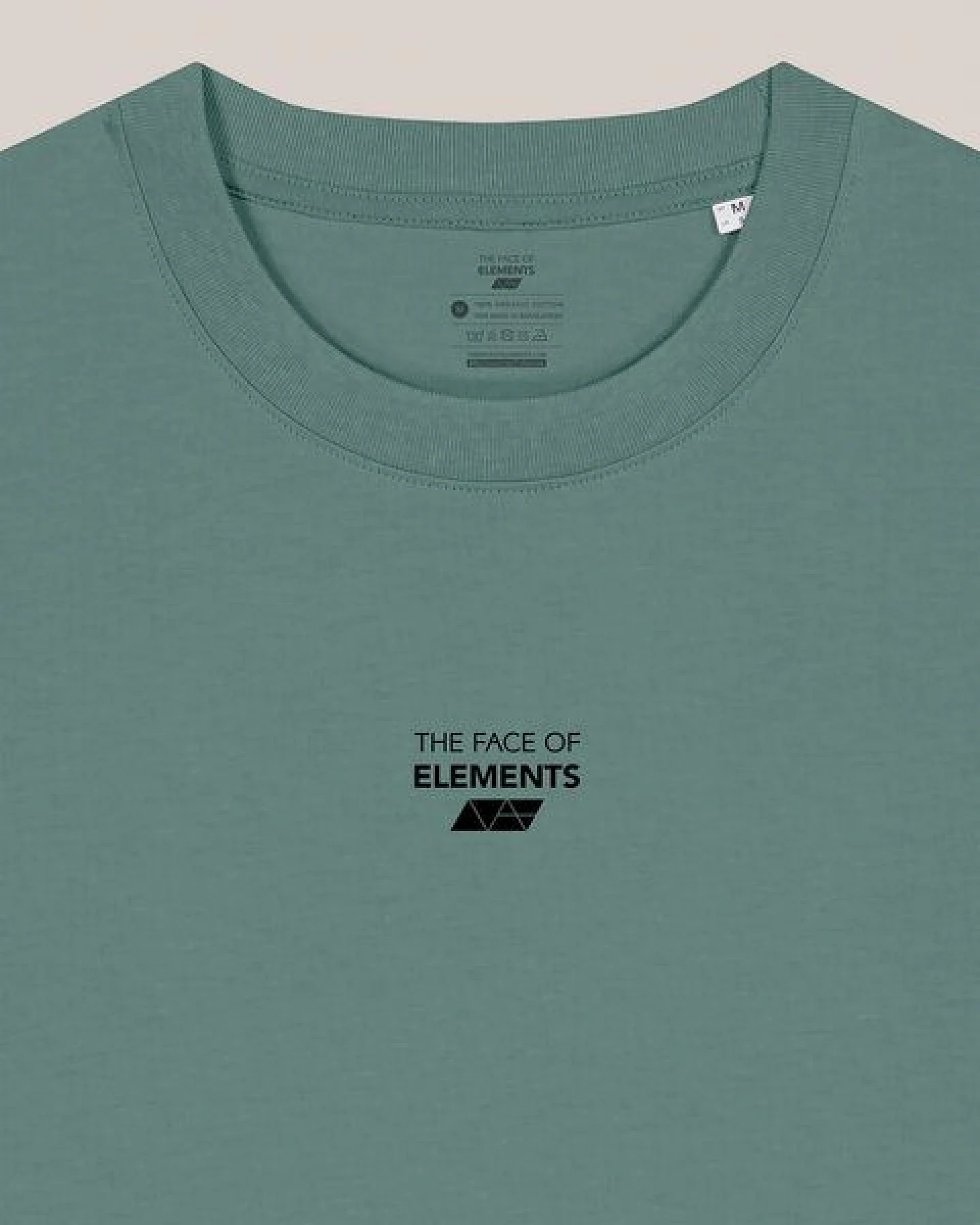 THE FACE OF ELEMENTS ESSENTIAL - RELAXED FIT T-SHIRT AUS 100% BIO-BAUMWOLLE – Ansicht 4