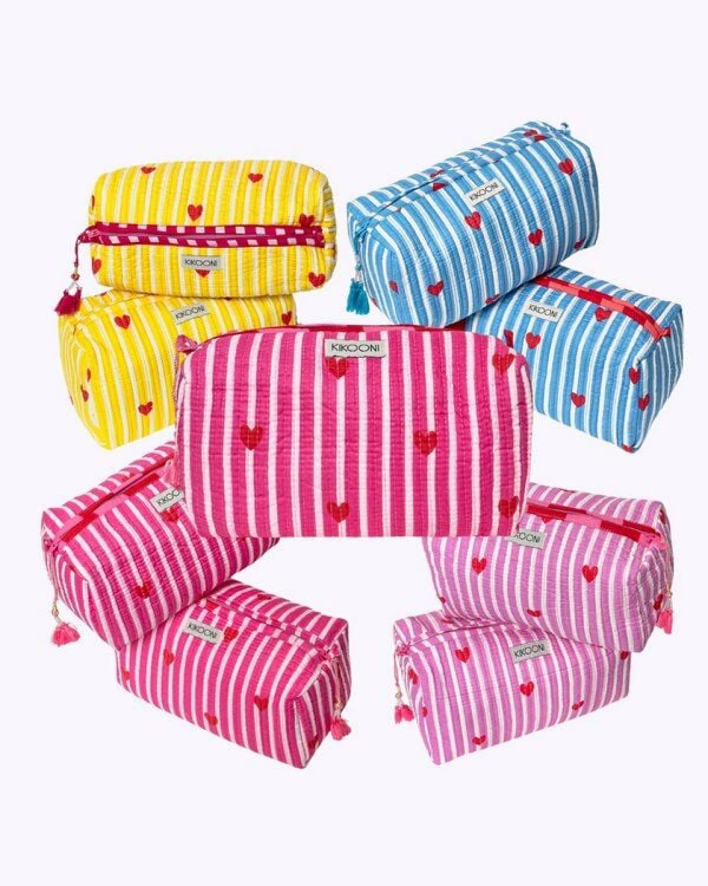 KIKOONI handgefertigte Kosmetiktasche "LOVE EDITION" – Ansicht 2