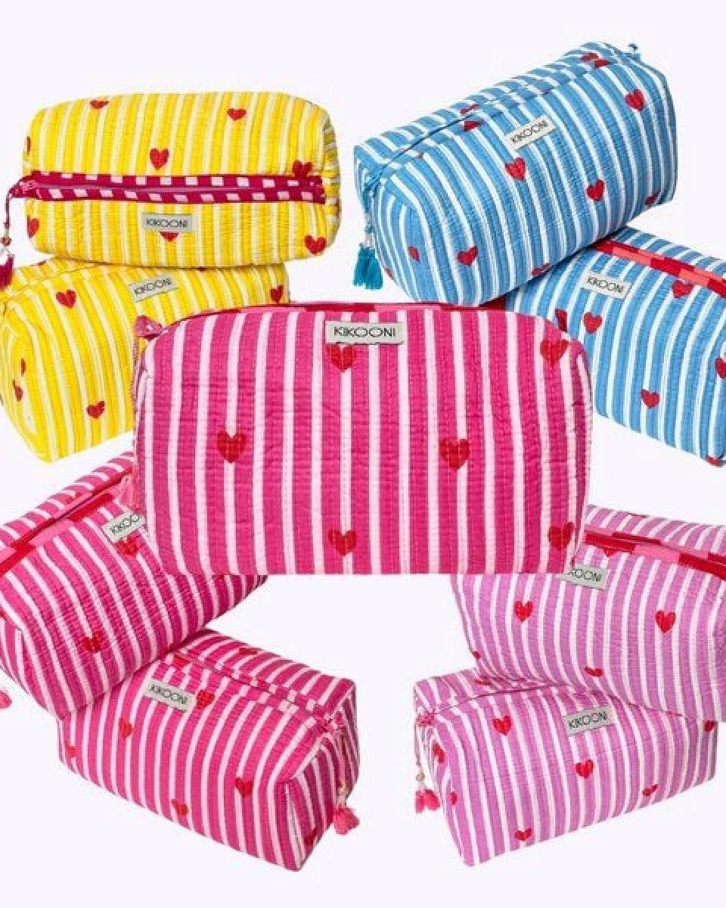 KIKOONI handgefertigte Kosmetiktasche "LOVE EDITION" – Ansicht 2