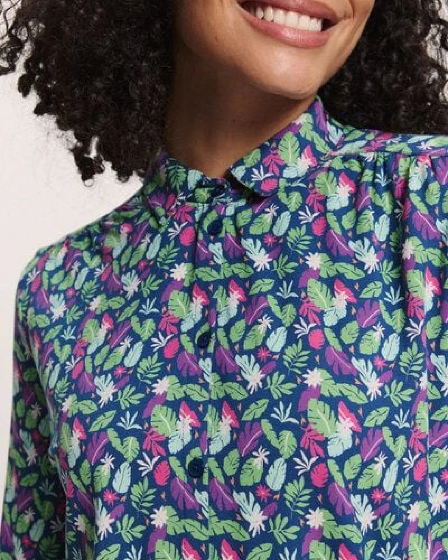 TRANQUILLO Jerseybluse Kaaty aus EcoVero Viskose (1080001) – Ansicht 3