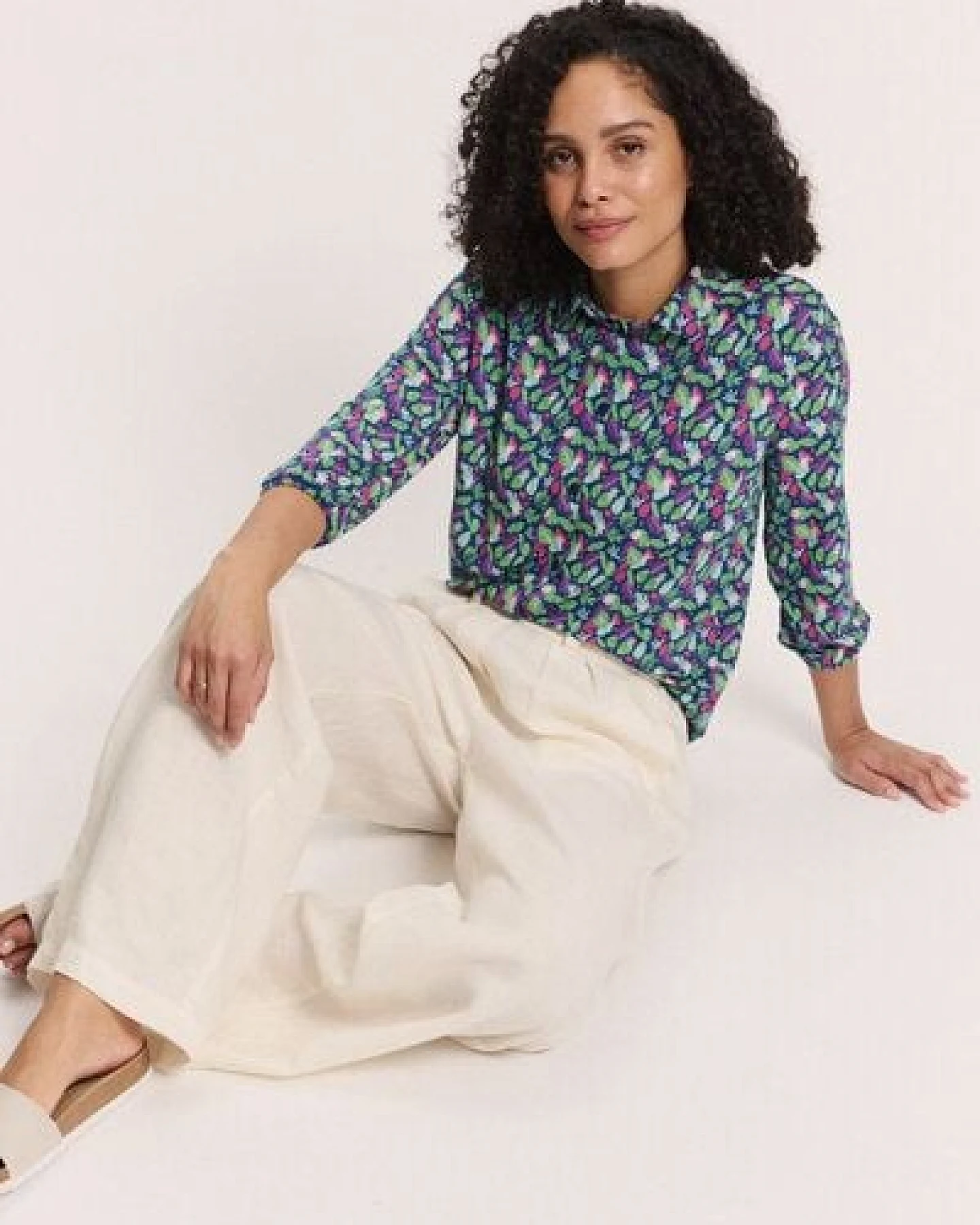 TRANQUILLO Jerseybluse Kaaty aus EcoVero Viskose (1080001) – Ansicht 4