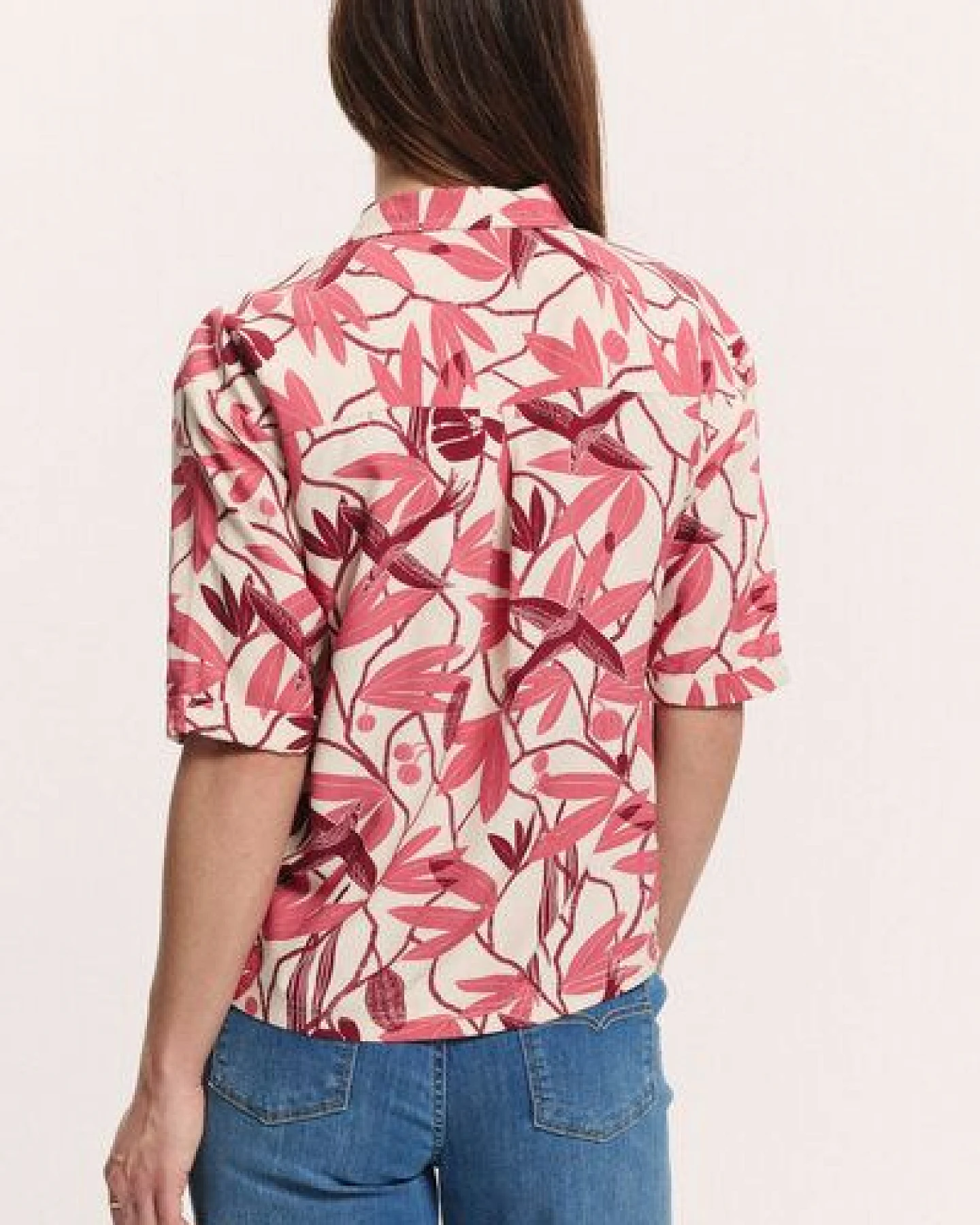 TRANQUILLO Oversized Bluse Anii aus EcoVero Viskose (1180003) – Ansicht 2