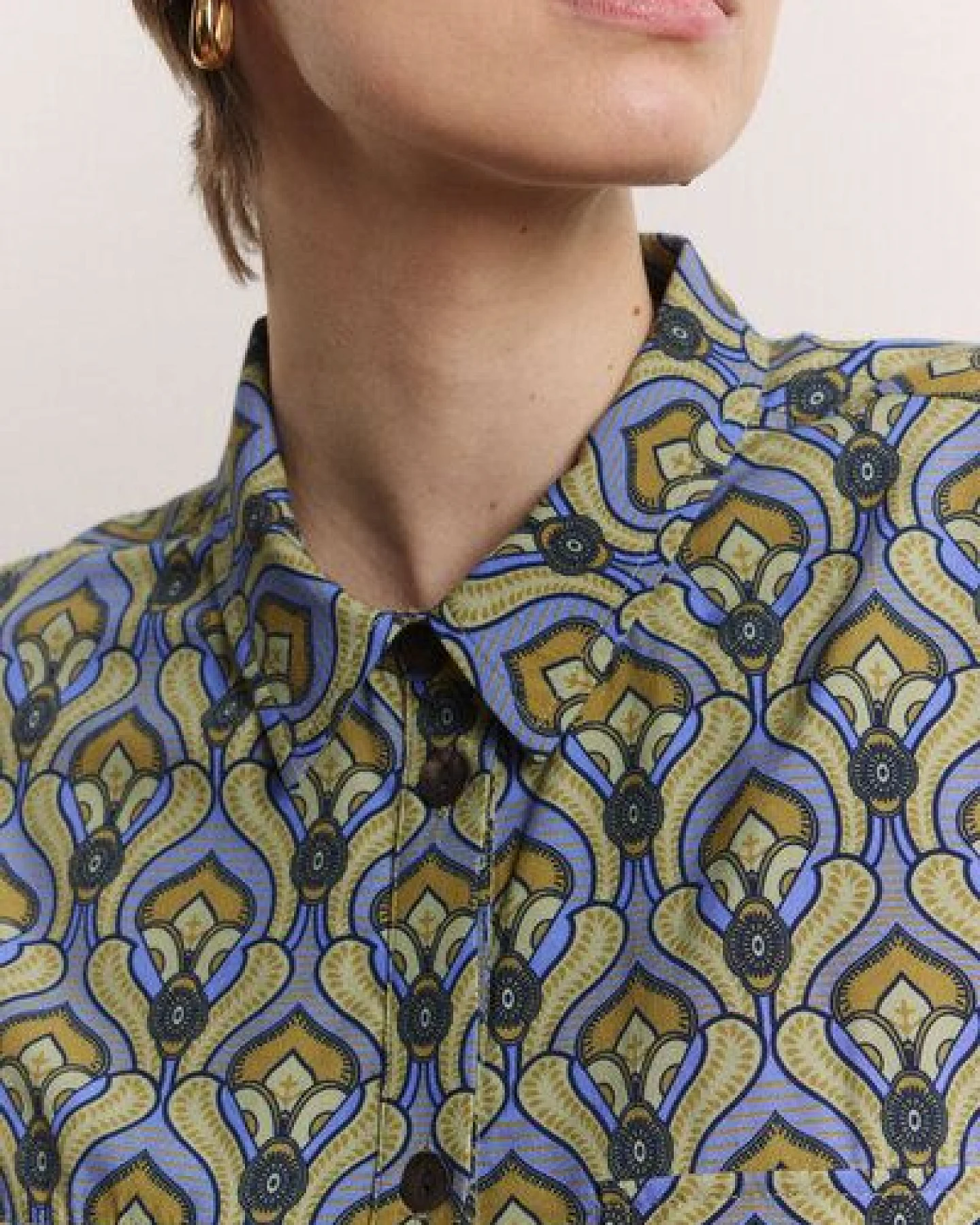 TRANQUILLO Oversized Bluse Anii aus EcoVero Viskose (1180003) – Ansicht 3
