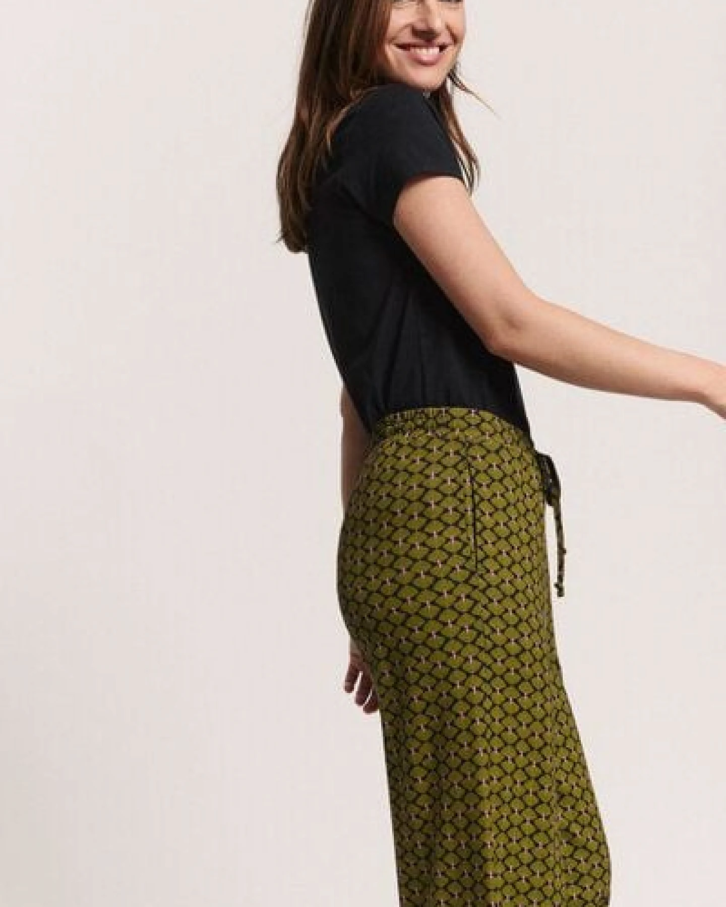 TRANQUILLO Jerseyhose Taraa aus EcoVero Viskose (1070003) – Ansicht 4