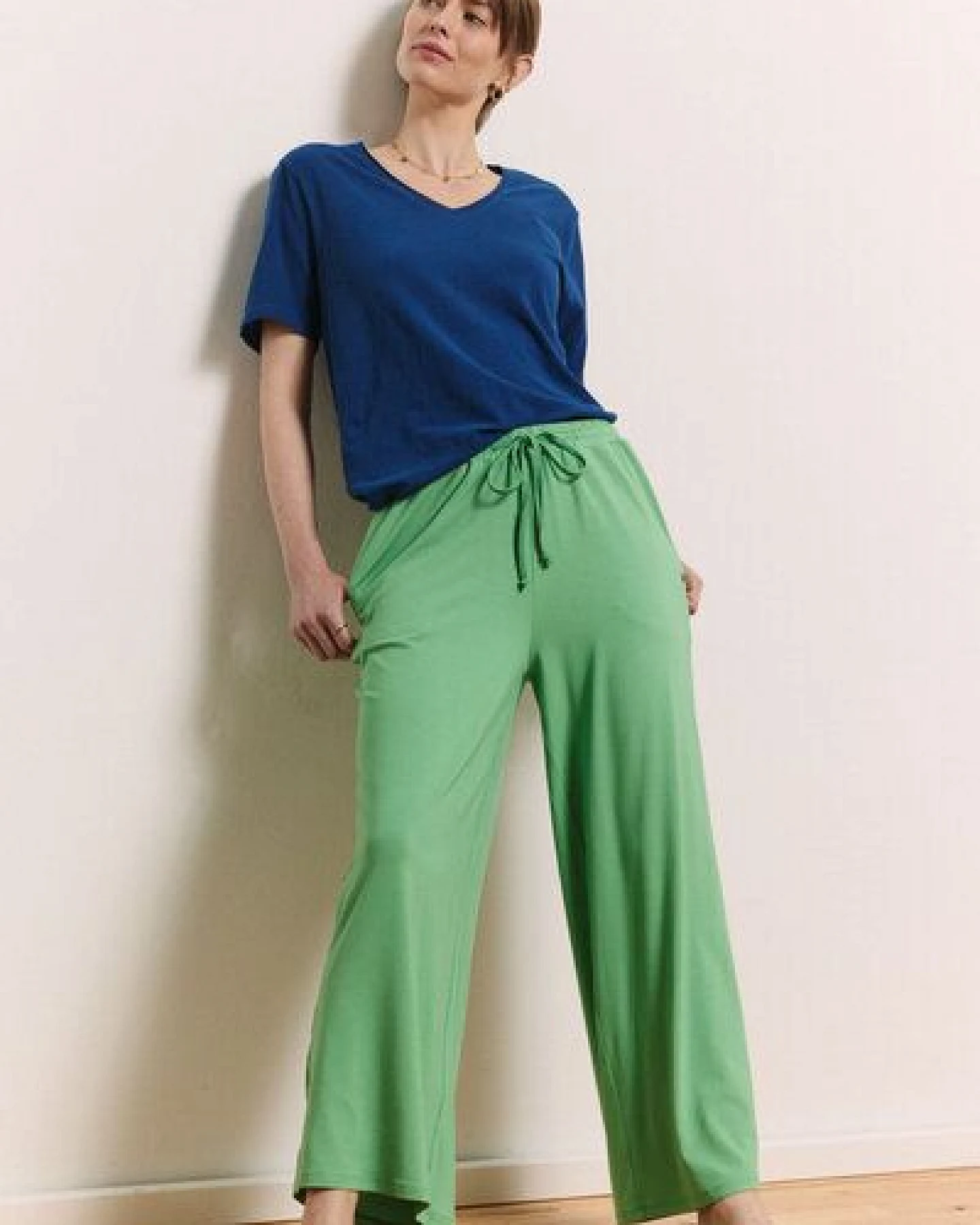 TRANQUILLO Jerseyhose Taraa aus EcoVero Viskose (1070003) – Ansicht 4