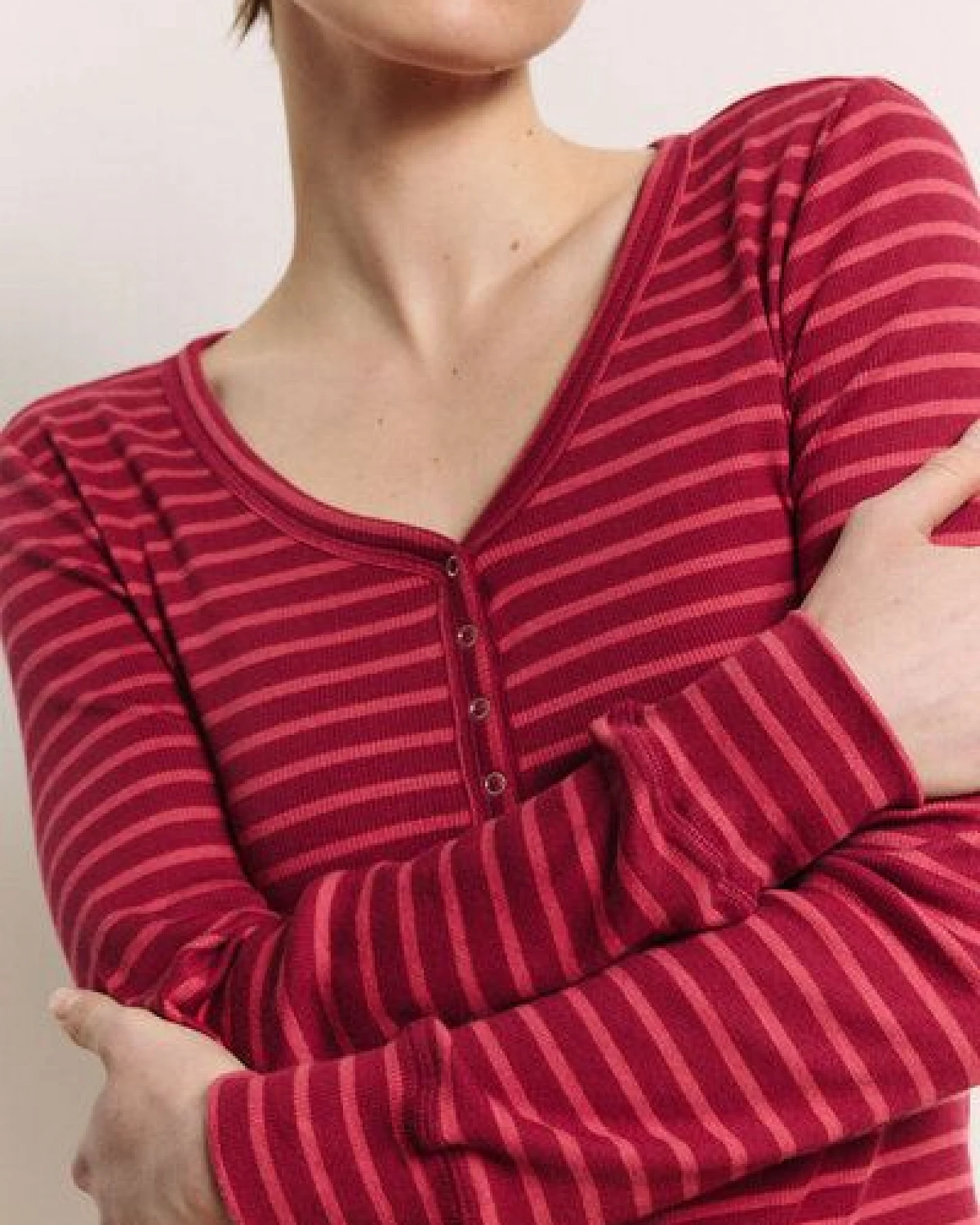 TRANQUILLO Langarm Ringelshirt Silviee aus Tencel (1010006) – Ansicht 3