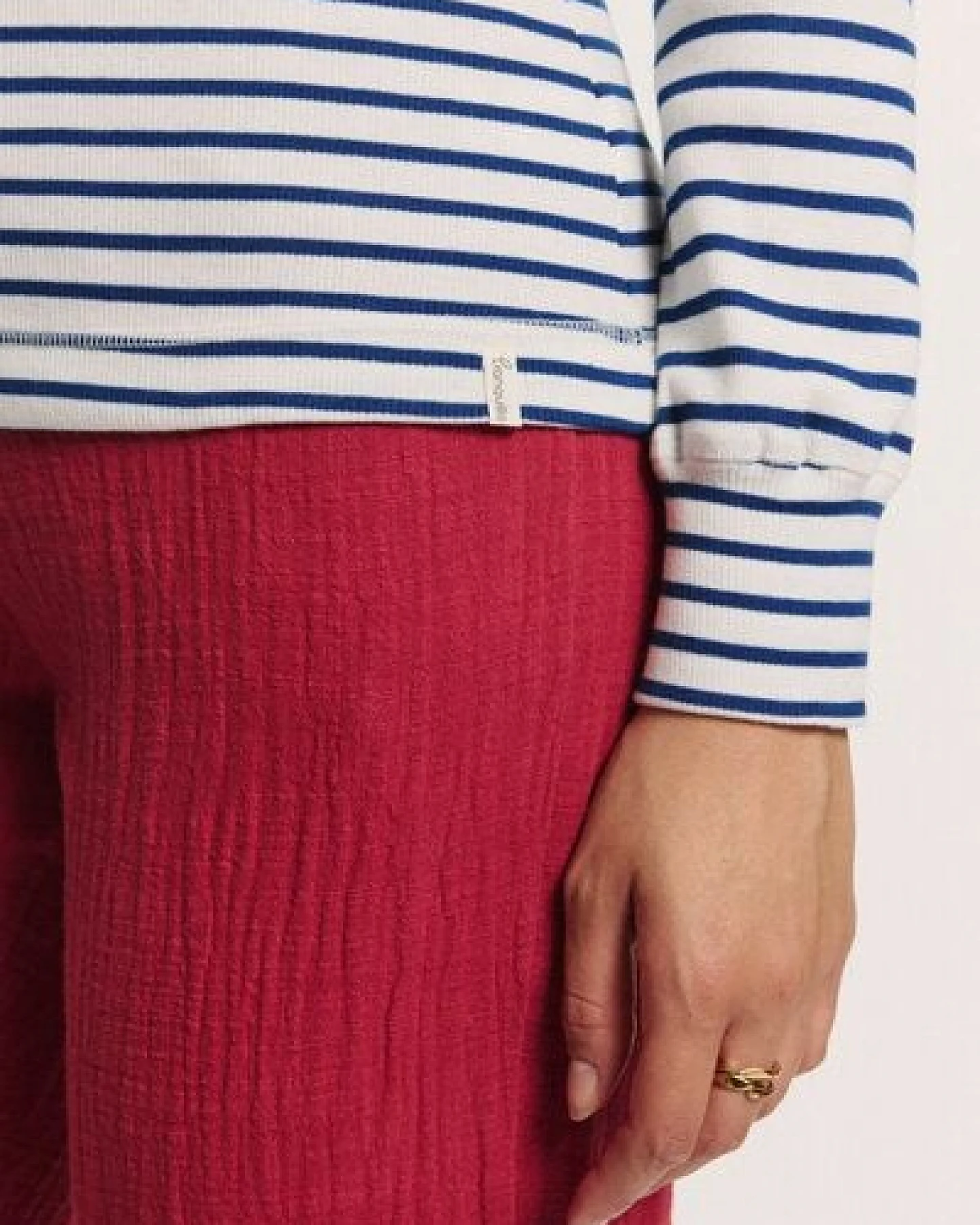 TRANQUILLO Langarm Ringelshirt Silviee aus Tencel (1010006) – Ansicht 3