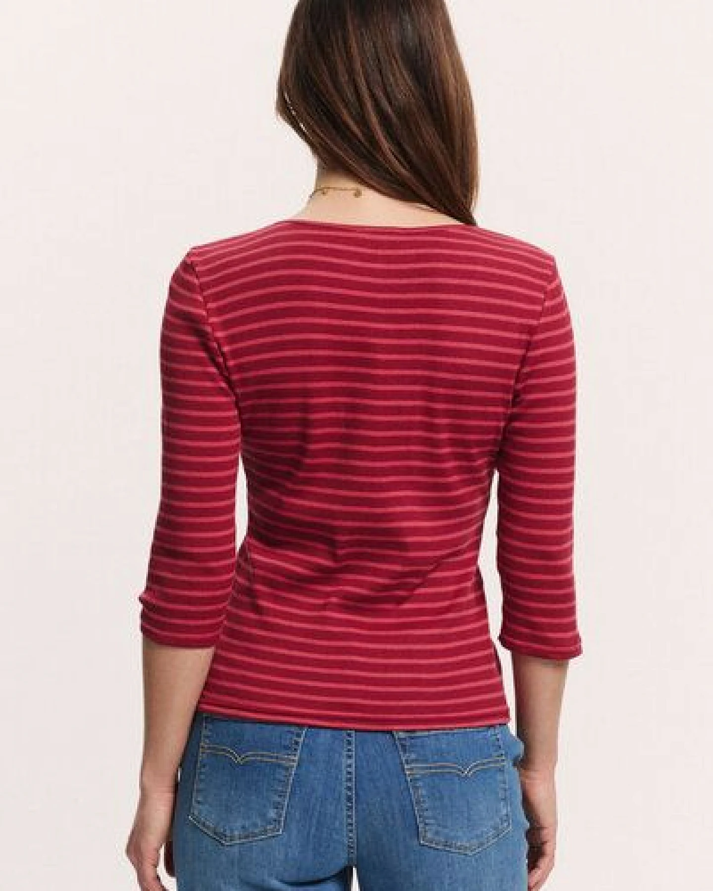 TRANQUILLO Jerseyshirt Loolly aus Tencel mit 3/4 Arm (1010007) – Ansicht 2