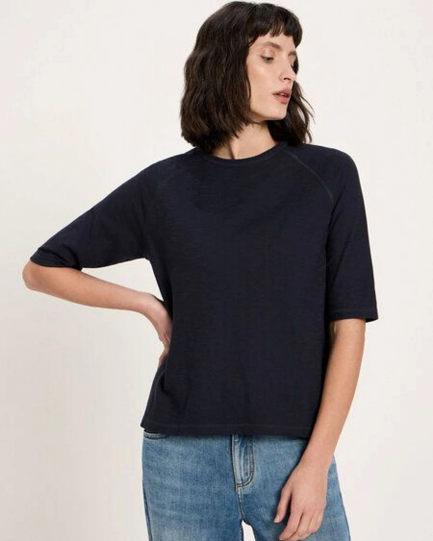 LANIUS T-Shirt mit Raglanärmeln – Ansicht 2