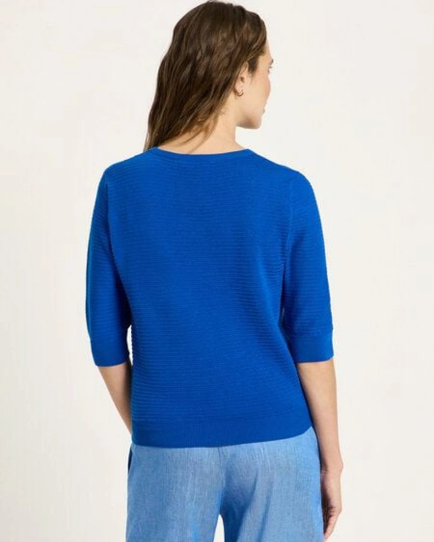 LANIUS Strickpullover mit 3/4-Arm – Ansicht 3