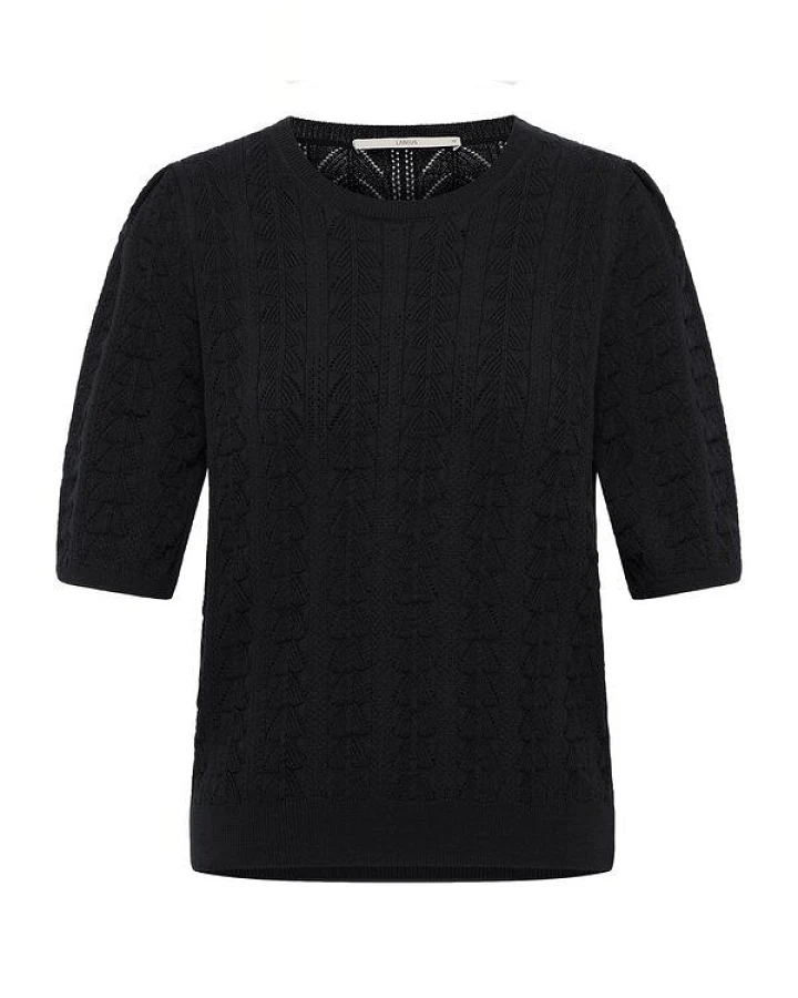 LANIUS Kurzarm-Pullover
