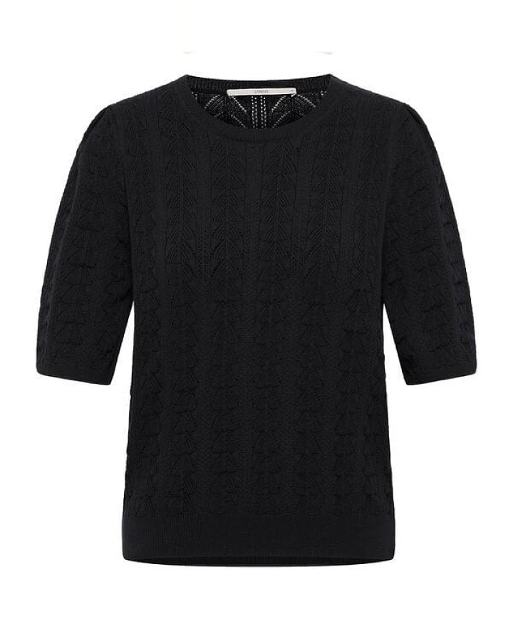 LANIUS Kurzarm-Pullover