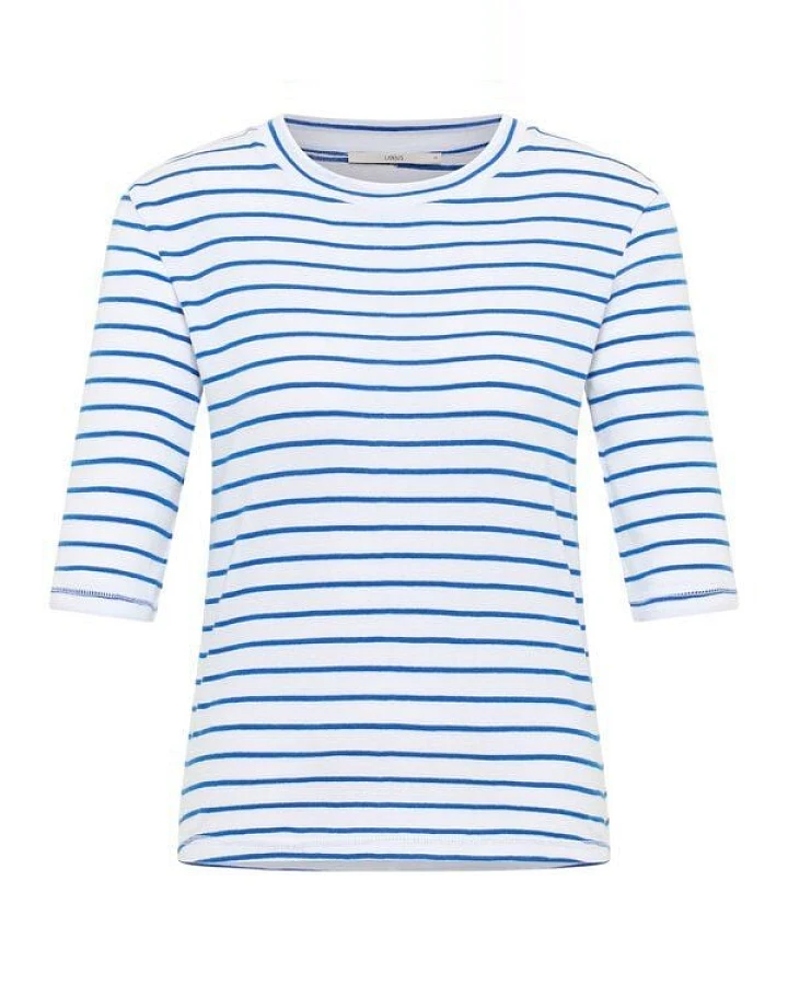 LANIUS Gestreiftes Kurzarm-Shirt