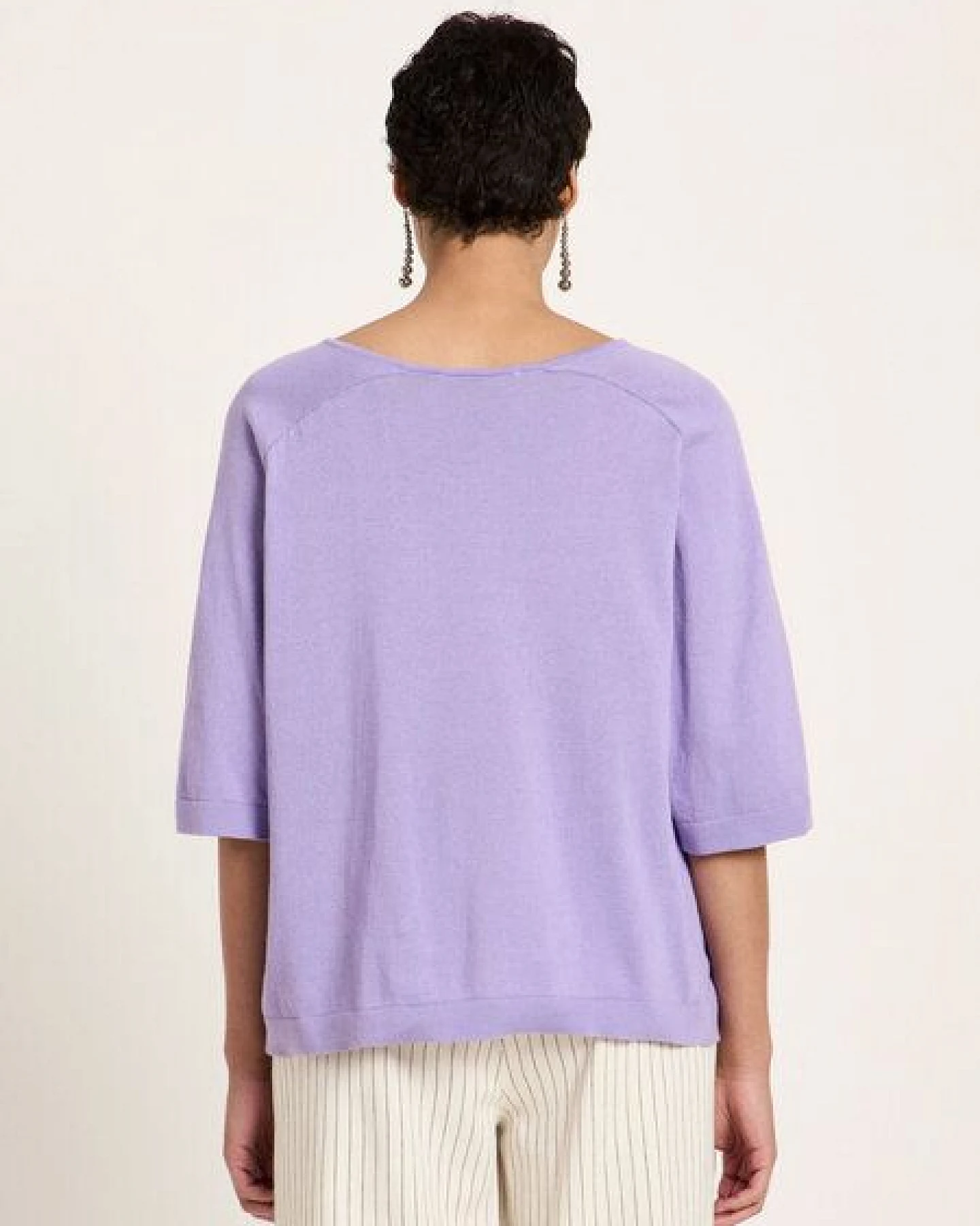LANIUS Weites Strickshirt – Ansicht 3