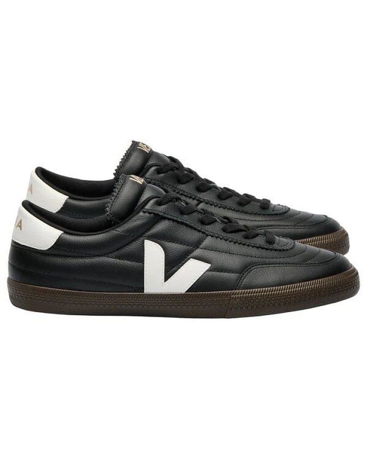 Veja Herren-Sneaker Panenka OT Leather Black White