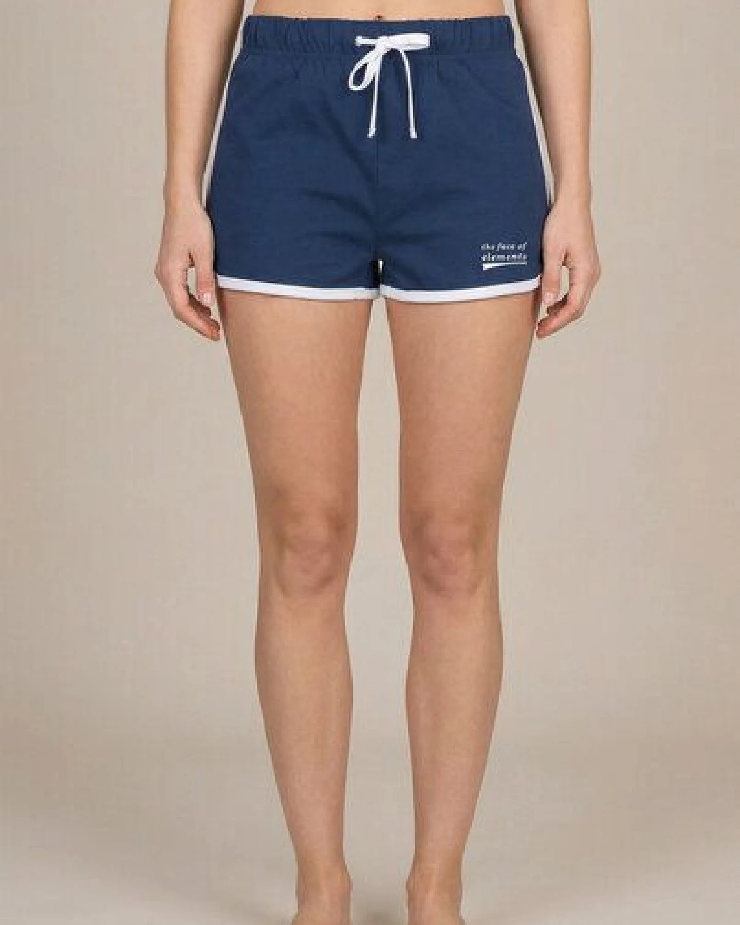 THE FACE OF ELEMENTS STATEMENT - FITTED SWEATPANT SHORTS AUS 100% BIO-BAUMWOLLE – Ansicht 2