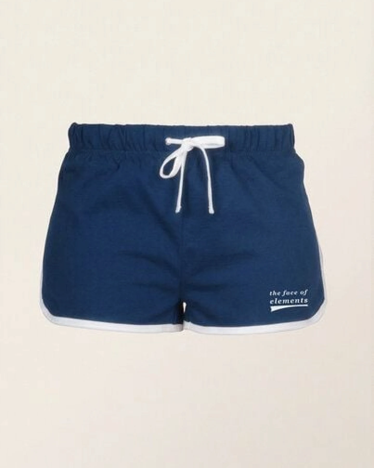 THE FACE OF ELEMENTS STATEMENT - FITTED SWEATPANT SHORTS AUS 100% BIO-BAUMWOLLE – Ansicht 4