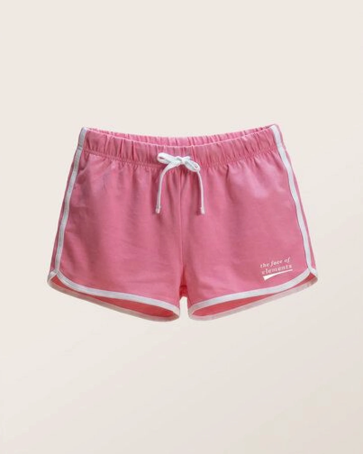 THE FACE OF ELEMENTS STATEMENT - FITTED SWEATPANT SHORTS AUS 100% BIO-BAUMWOLLE – Ansicht 3