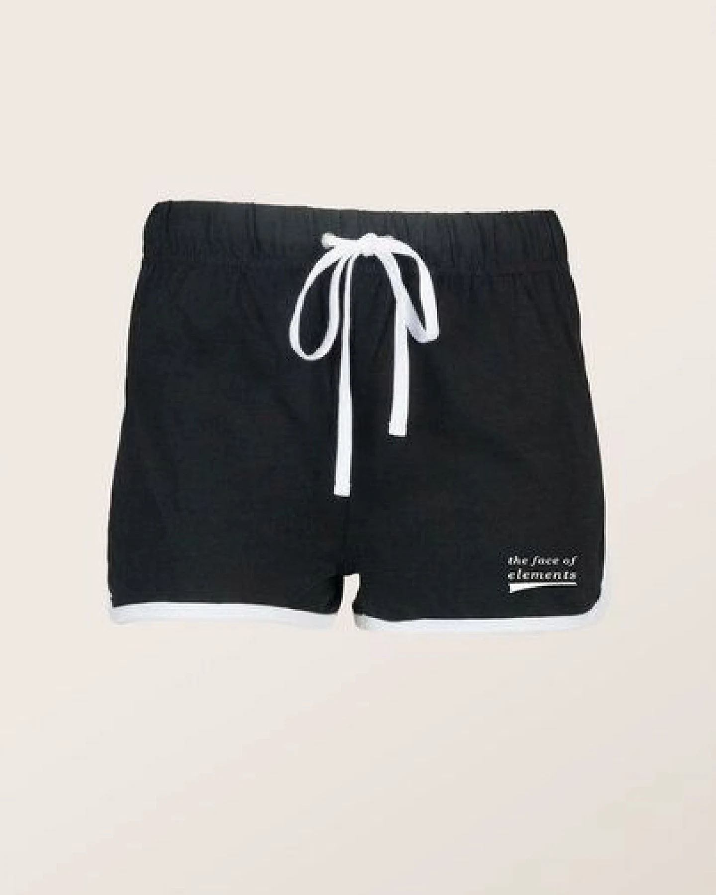 THE FACE OF ELEMENTS STATEMENT - FITTED SWEATPANT SHORTS AUS 100% BIO-BAUMWOLLE – Ansicht 3