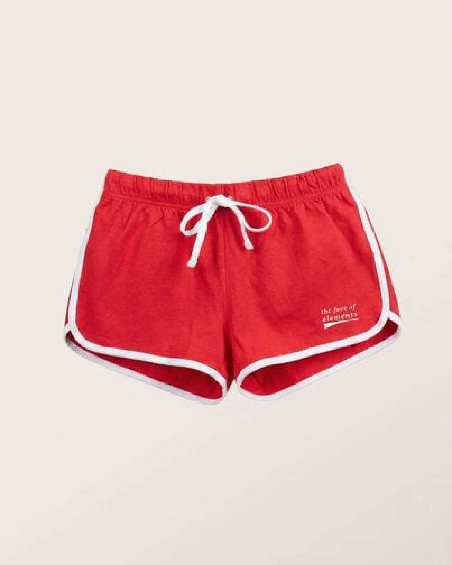 THE FACE OF ELEMENTS STATEMENT - FITTED SWEATPANT SHORTS AUS 100% BIO-BAUMWOLLE – Ansicht 4