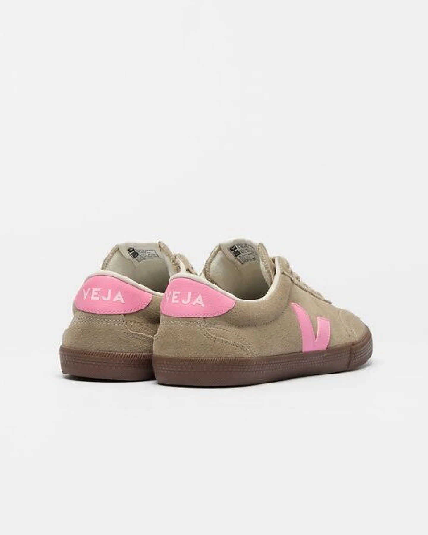 Veja Damen-Sneaker Volley Suede Taupe Malibu Bark – Ansicht 2