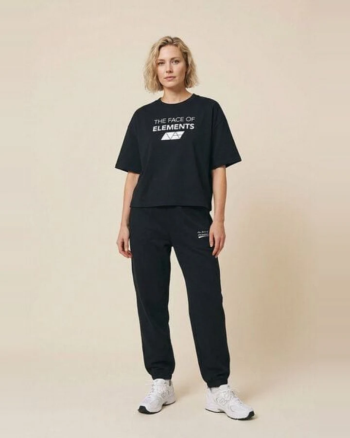 THE FACE OF ELEMENTS STATEMENT - RELAXED FIT SWEATPANT AUS 100% BIO-BAUMWOLLE