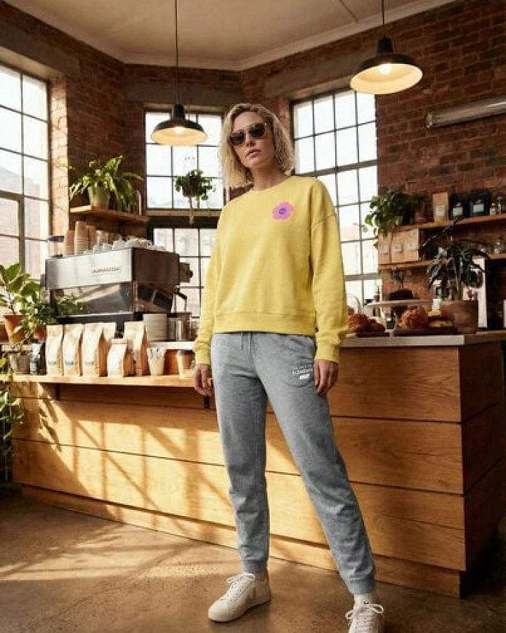 THE FACE OF ELEMENTS PEAK - REGULAR FIT SWEATPANT AUS 100% BIO-BAUMWOLLE