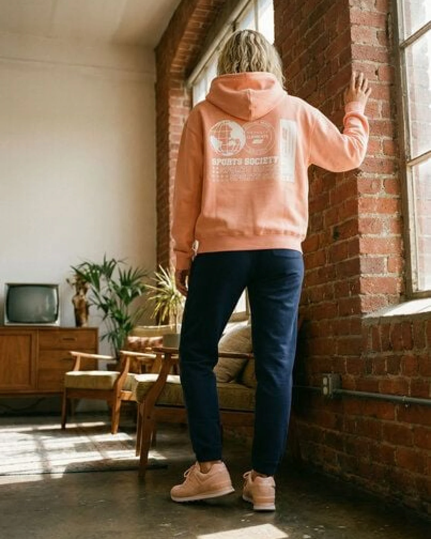 THE FACE OF ELEMENTS PEAK - REGULAR FIT SWEATPANT AUS 100% BIO-BAUMWOLLE – Ansicht 2
