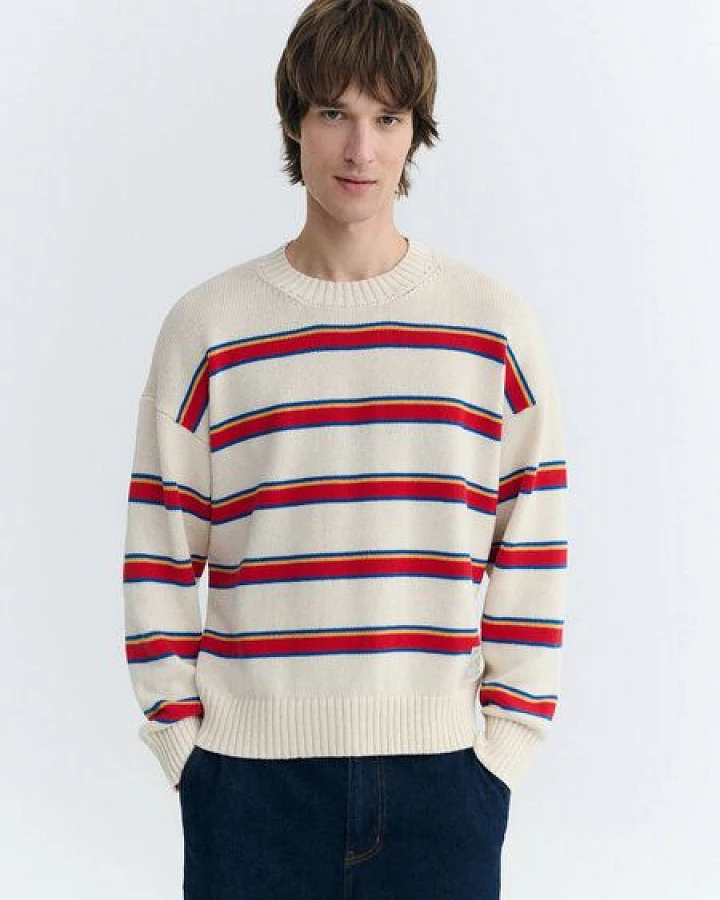 thinking mu Herren Pullover - Beto Knitted Sweater